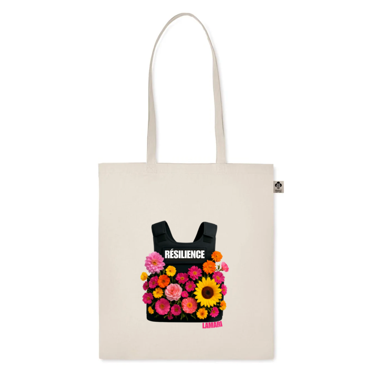 Tote bag "Résilience" - Sac fourre-tout engagé en coton