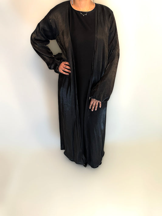 Abaya Asoed avec voile